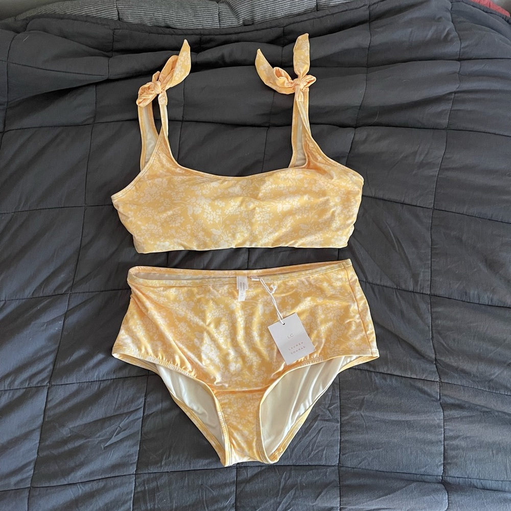 Lauren Conrad Yellow Two Piece